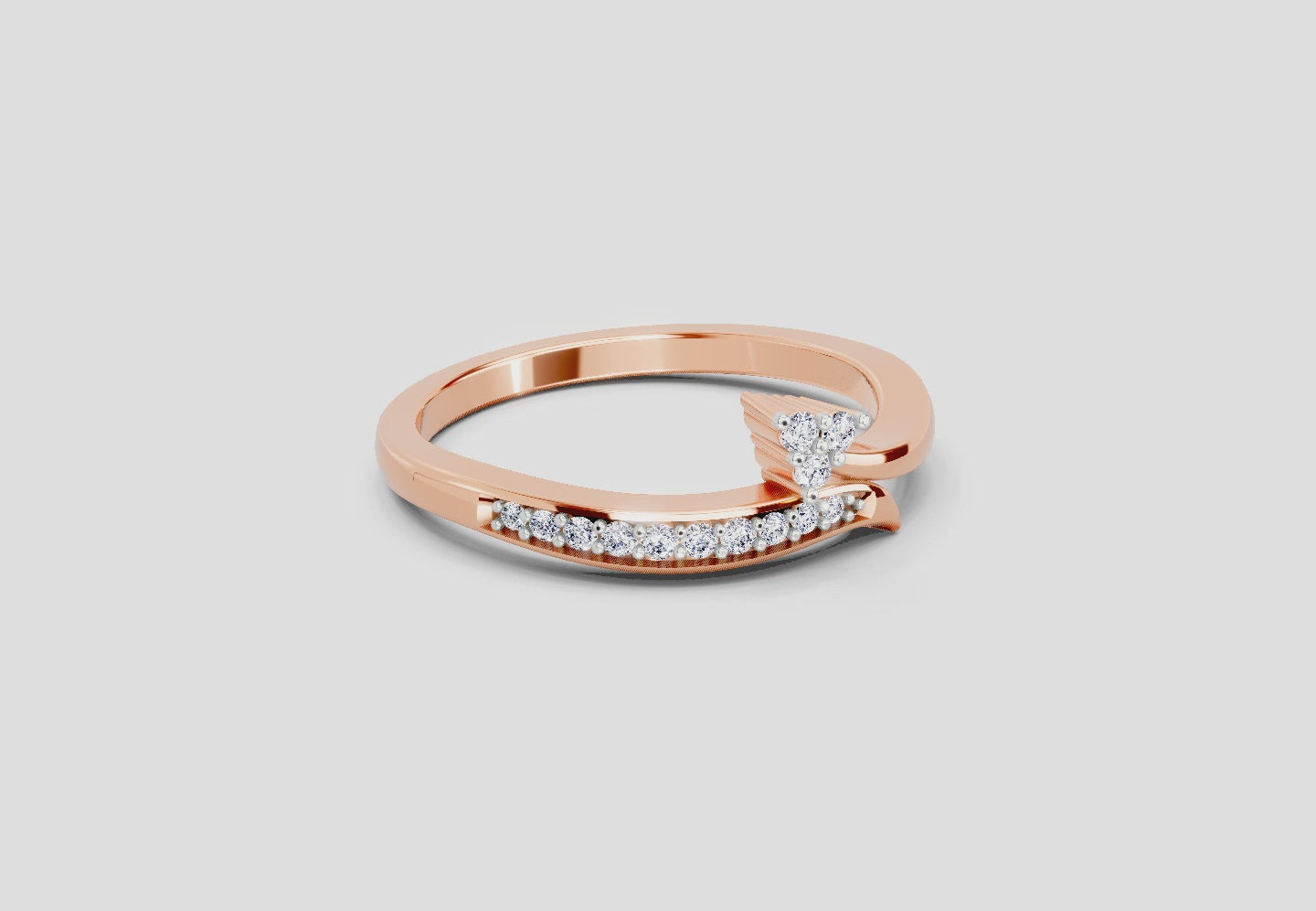 Exquisite Round Diamond Ring