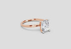Iconic Cushion Solitaire Diamond Ring
