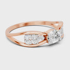 Timeless Oval Solitaire Diamond Ring