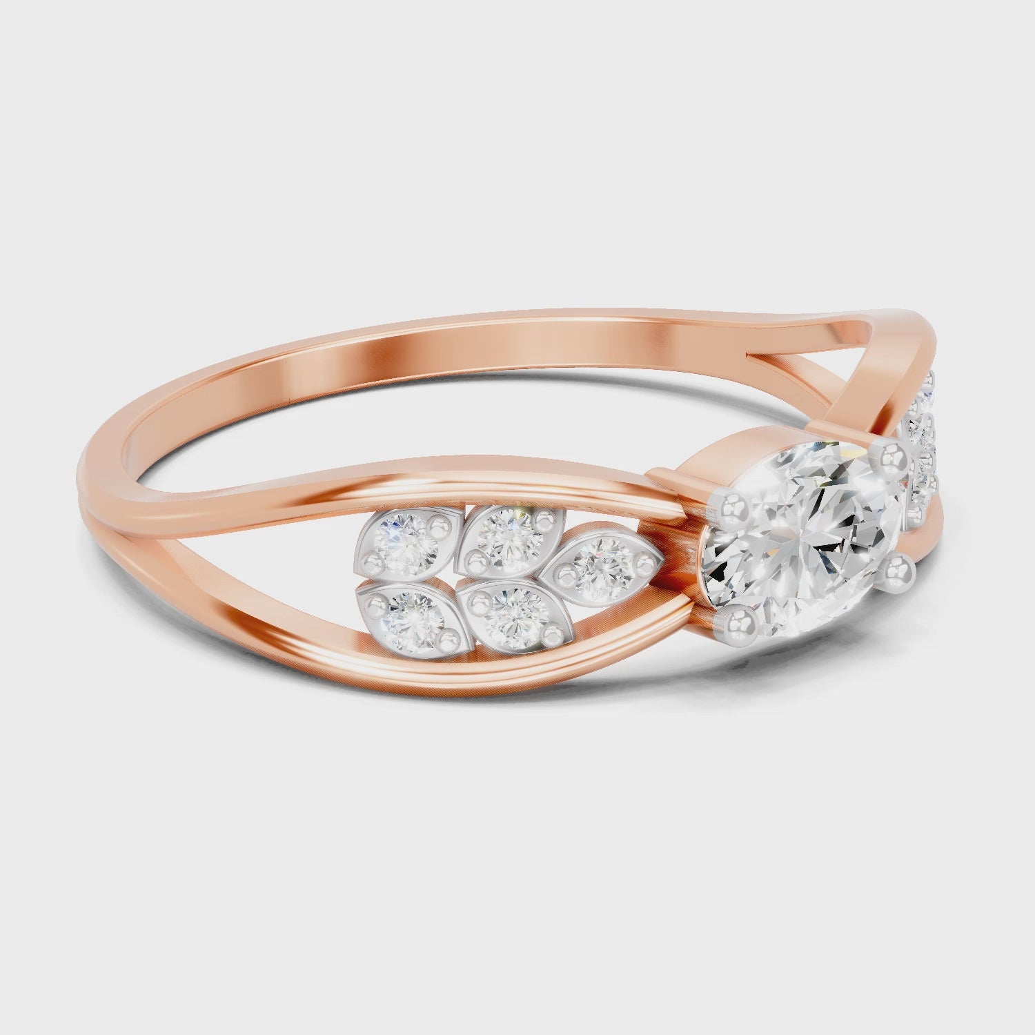 Timeless Oval Solitaire Diamond Ring