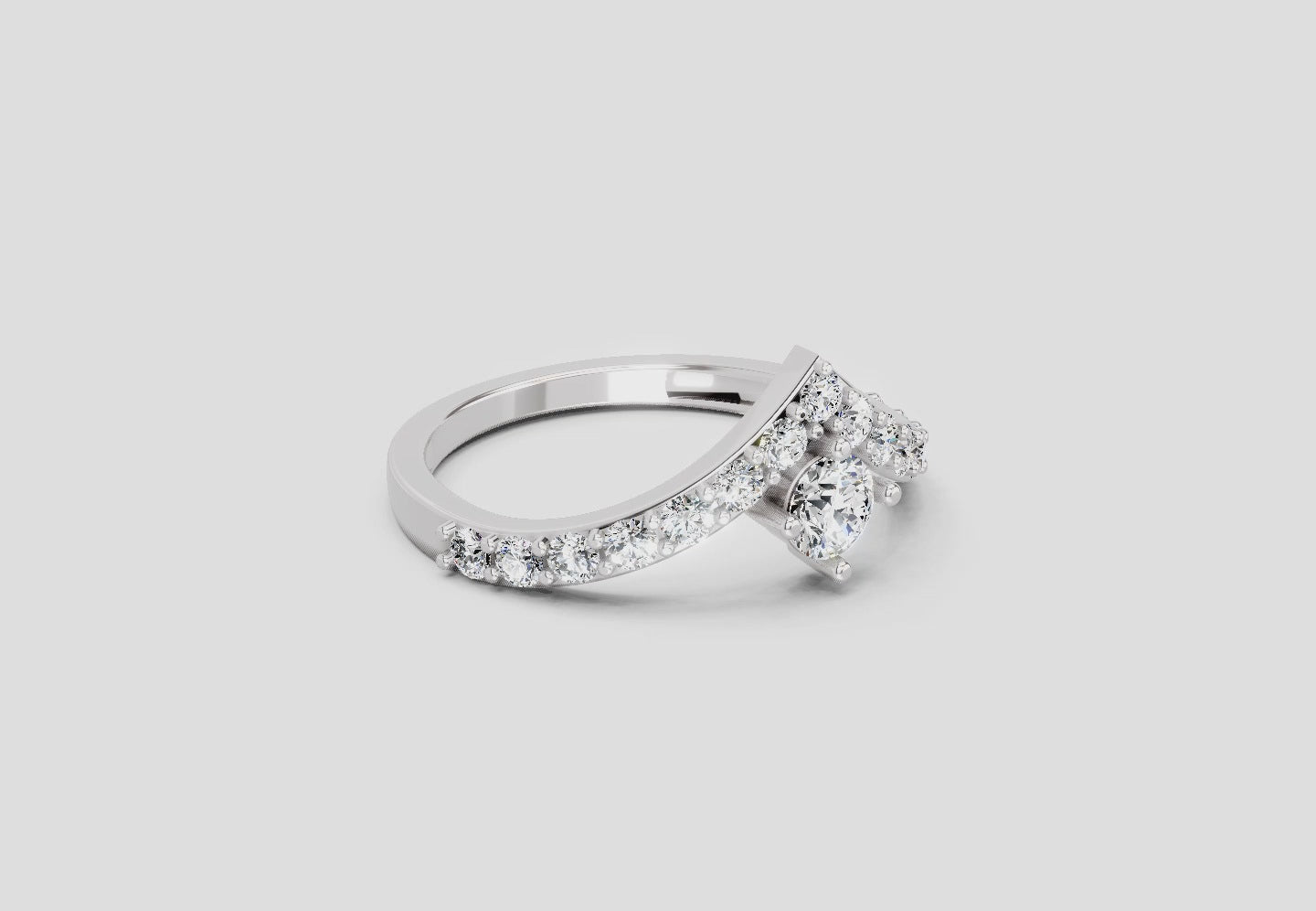 Captivating Diamond Engagement Ring