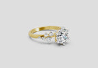 Regal Bloom Diamond Engagement Ring