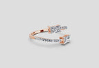 Radiant Emerald-Cut Diamond Ring