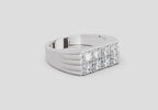 Regal Round Cluster Diamond Ring