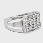 Sparkling Pave Diamond Ring