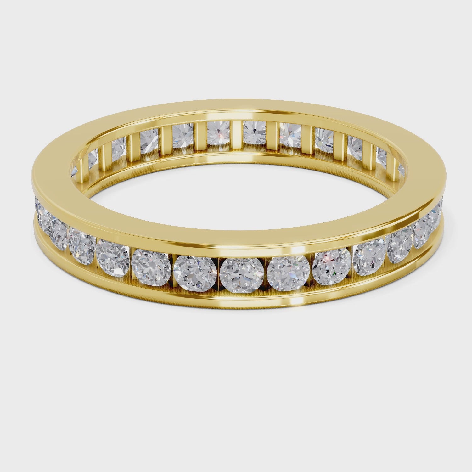 Ethereal Eternity Diamond Ring